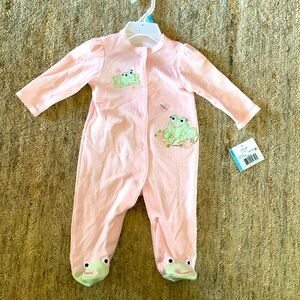 6 months Little Me footies